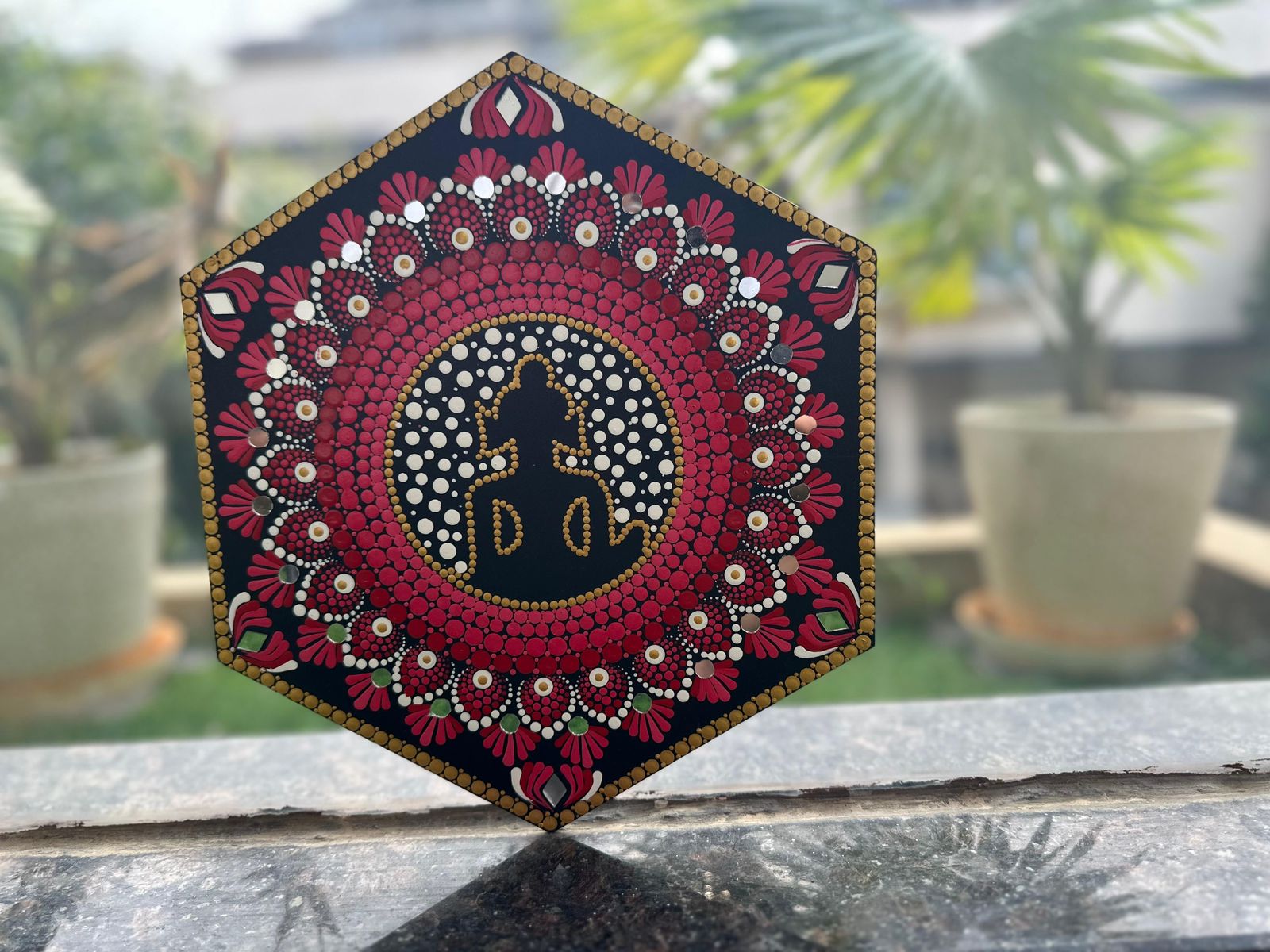 Baby Photo Frame Mandala