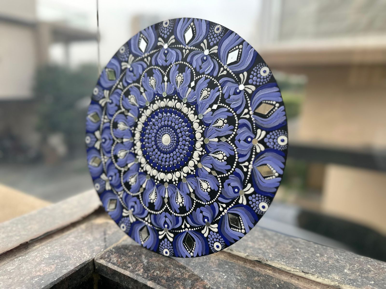 Personalized Wedding Photo Frame Mandala